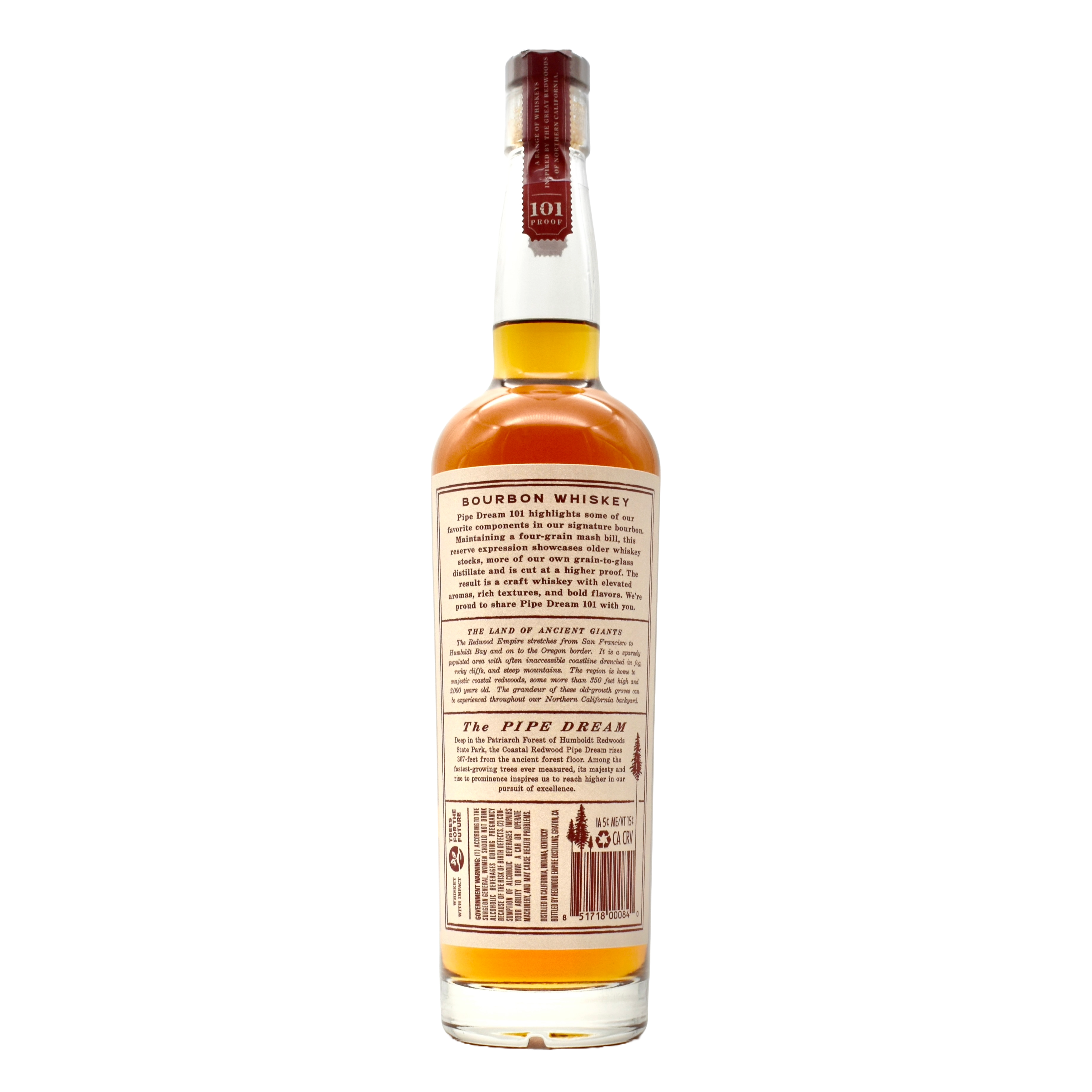 Redwood Empire Pipe Dream 101 Bourbon 750ml