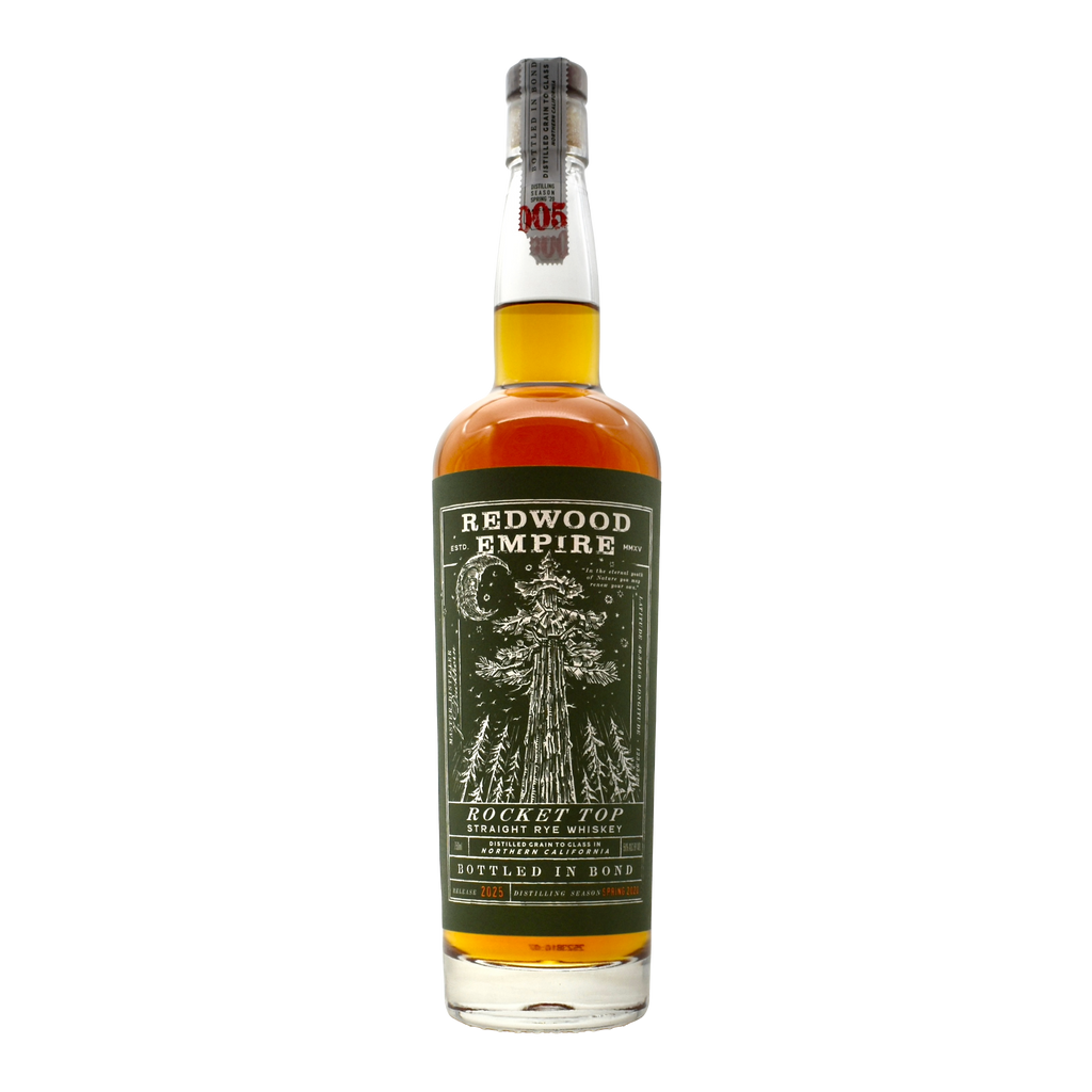 Redwood Empire Rocket Top Rye Whiskey Batch 5 750ml