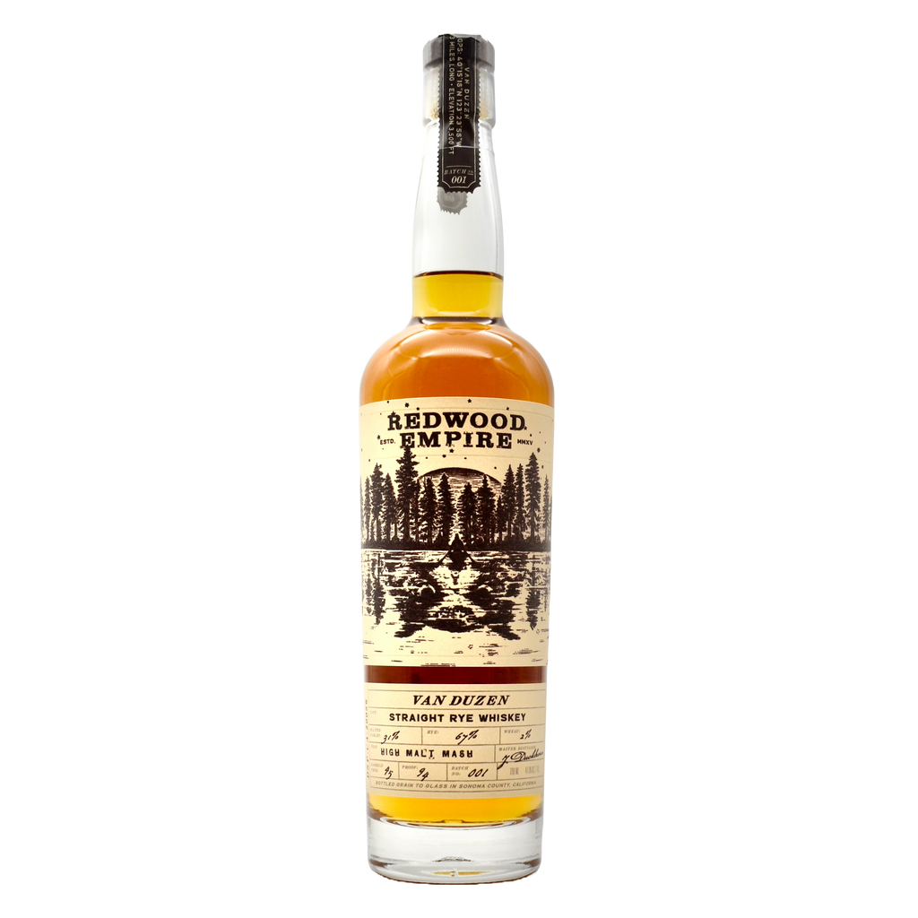 Redwood Empire Van Duzen Rye Whiskey 750ml