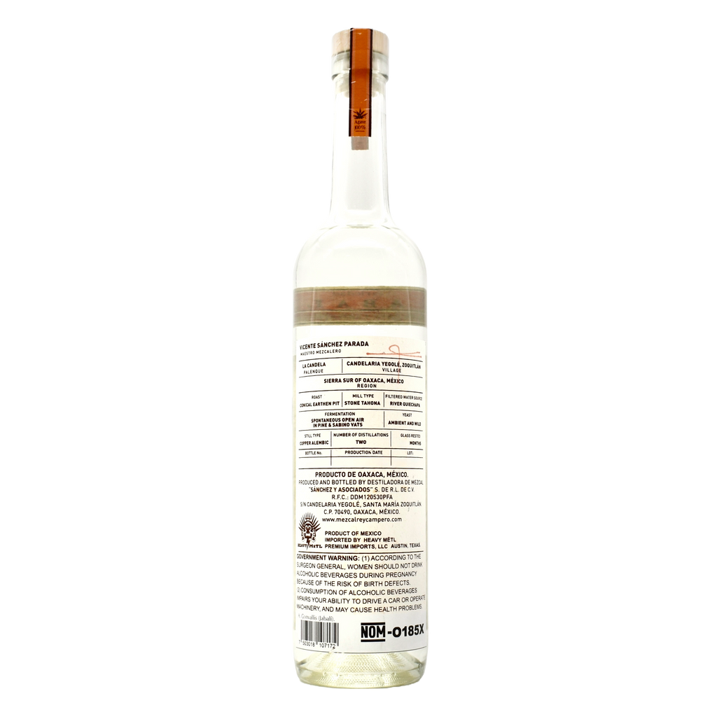 Rey Campero Jabali Mezcal Joven 750ml
