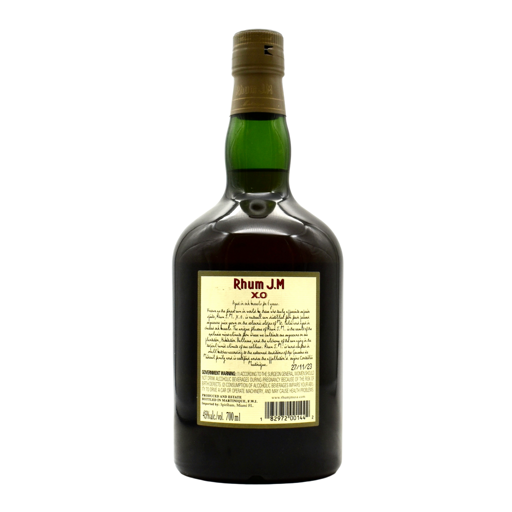 Rhum JM Agiricole XO 750ml