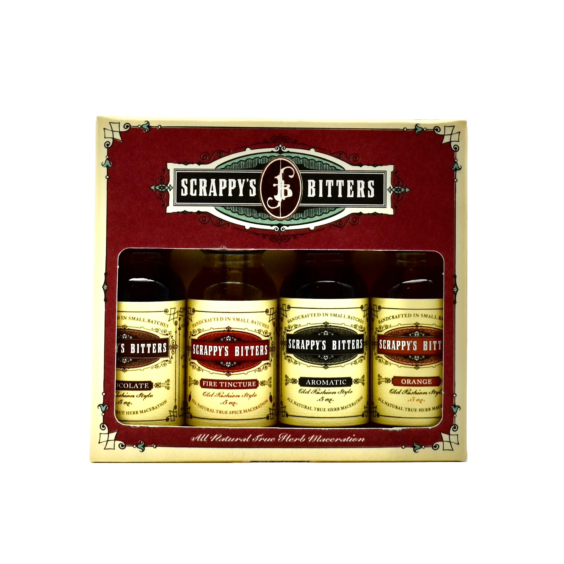 Scrappy's Bitters Essentials Set 4-Pack