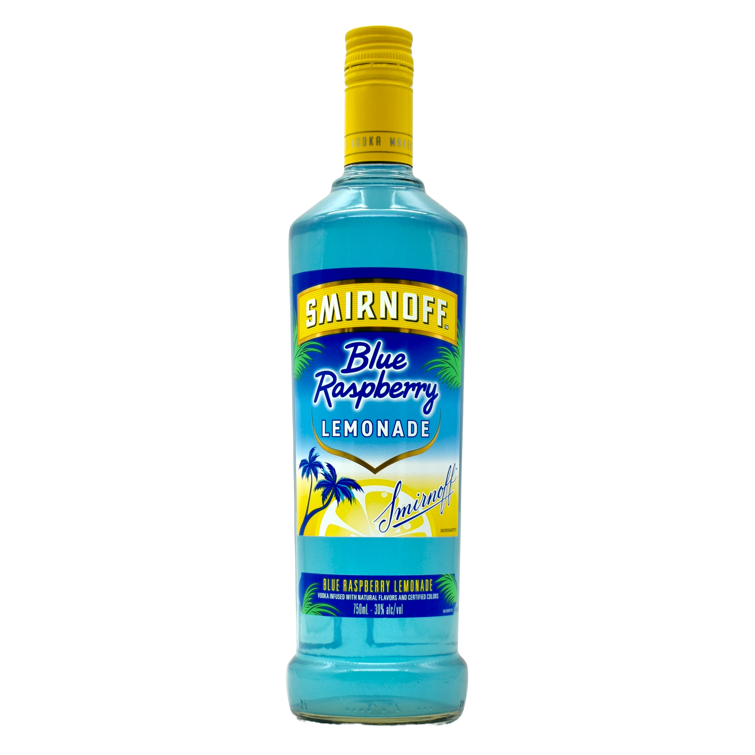 Smirnoff Vodka Blue Raspberry 750ml