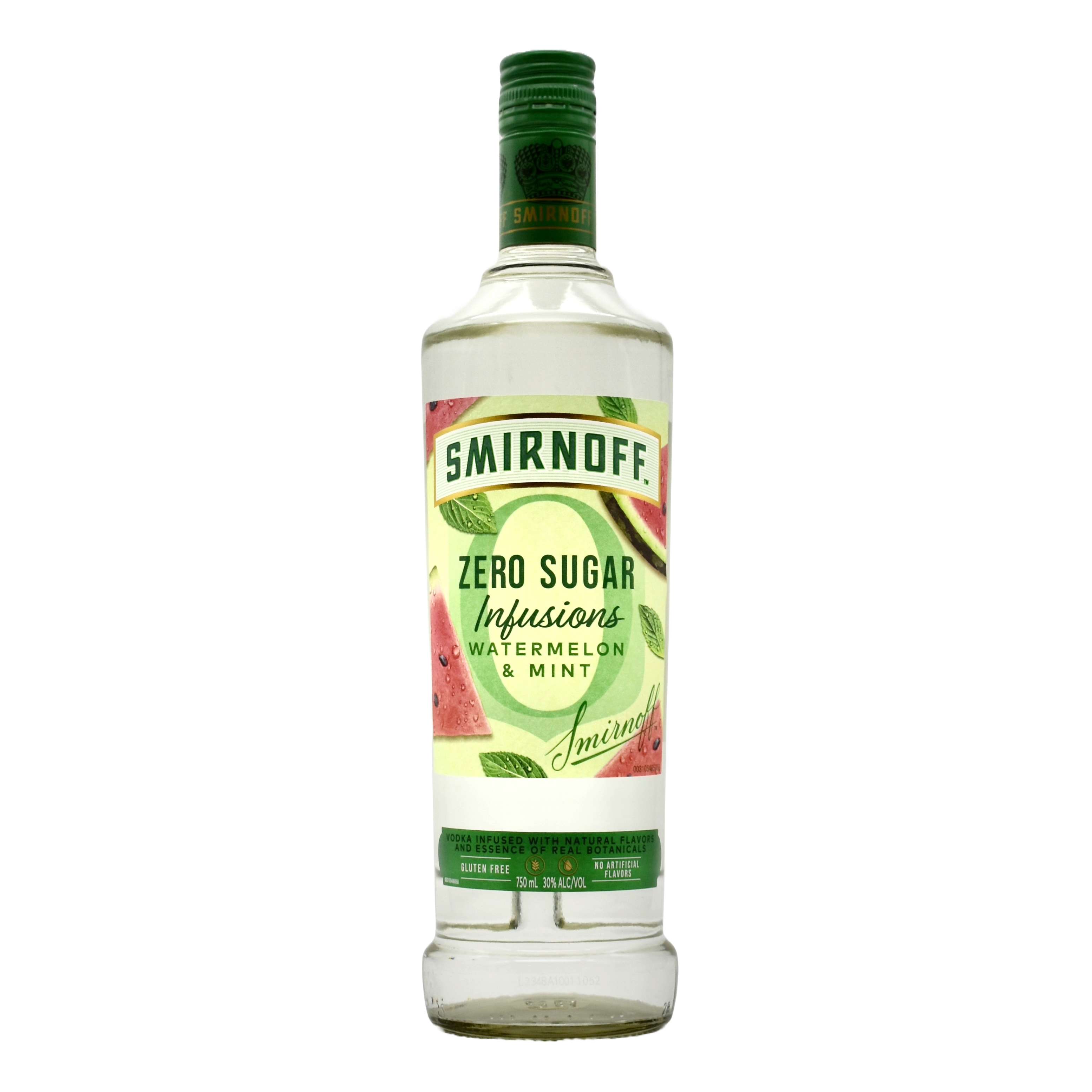 Smirnoff Vodka Zero Watermelon Mint 750ml