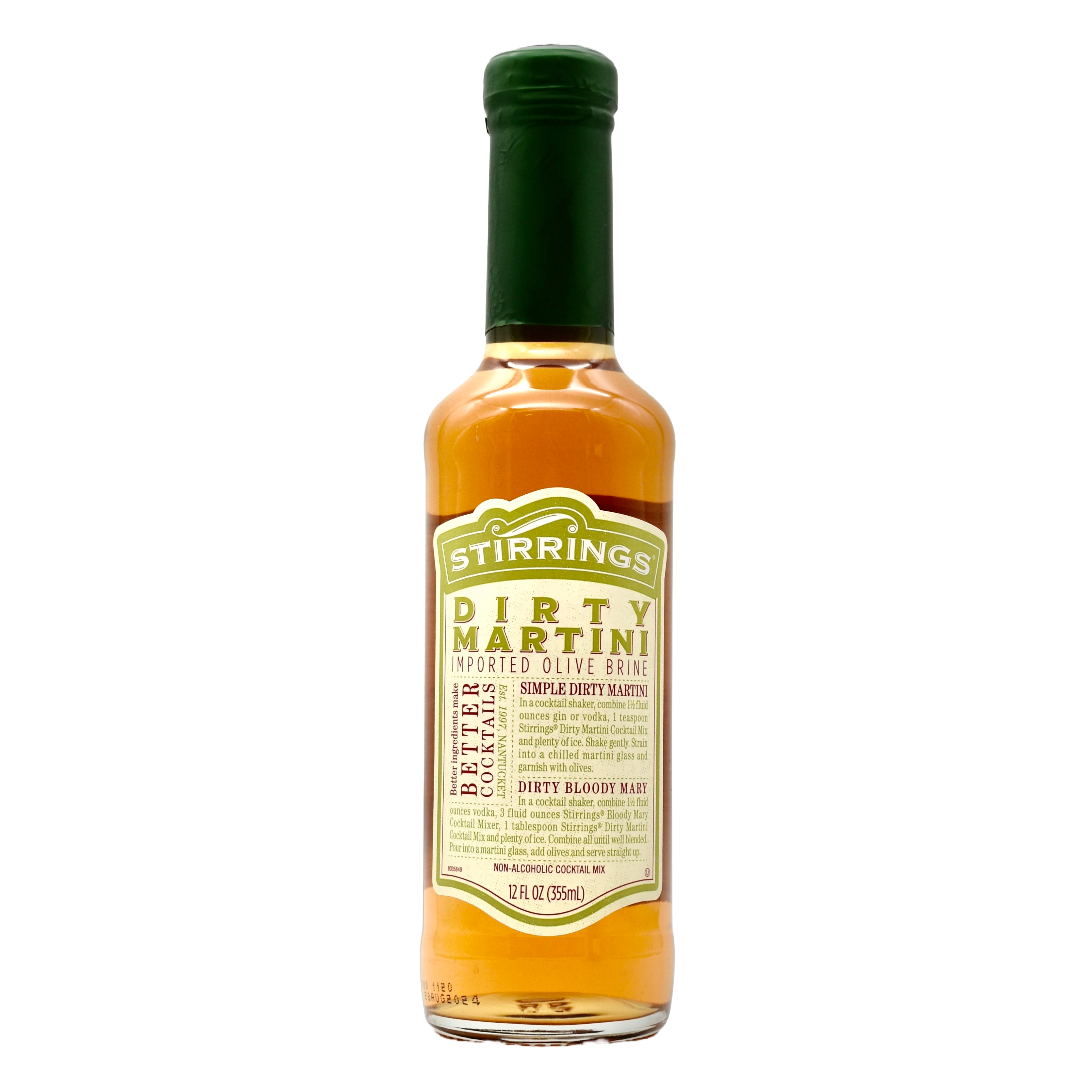 Stirrings Dirty Martini Mix 355ml
