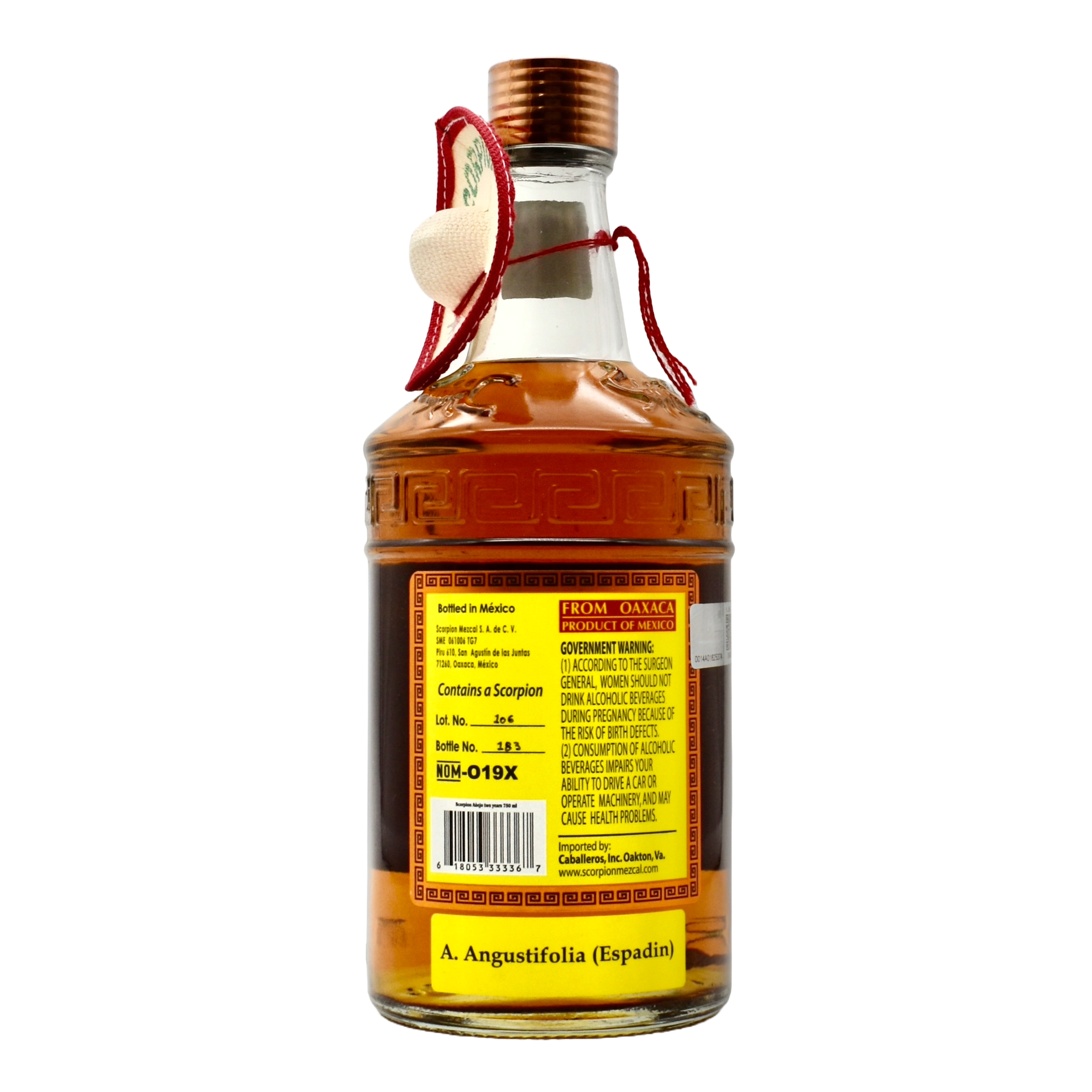 Scorpion Mezcal Anejo 2 Year 750ml
