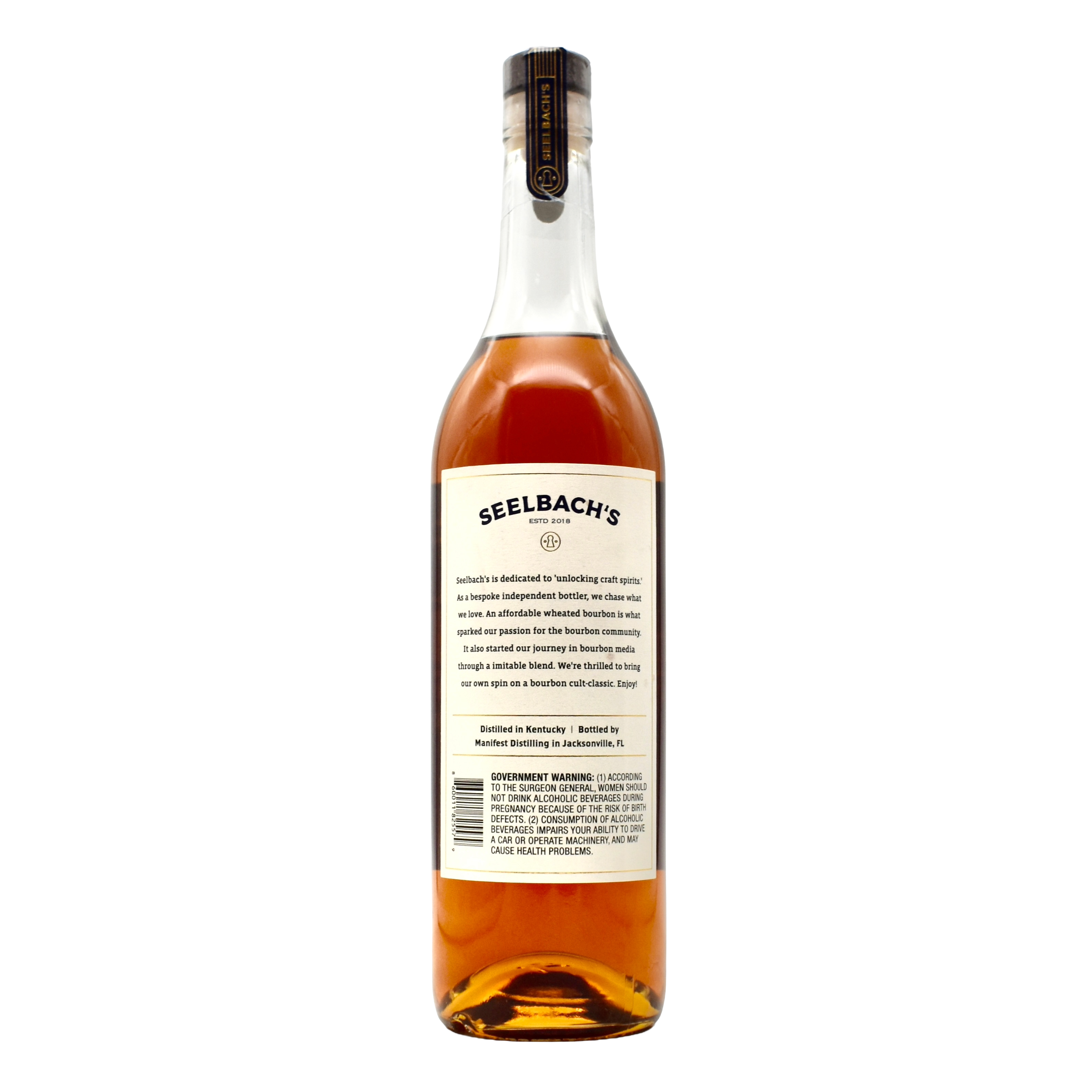 Seelbach's Private Reserve Wheated Bourbon 107 Proof 750ml