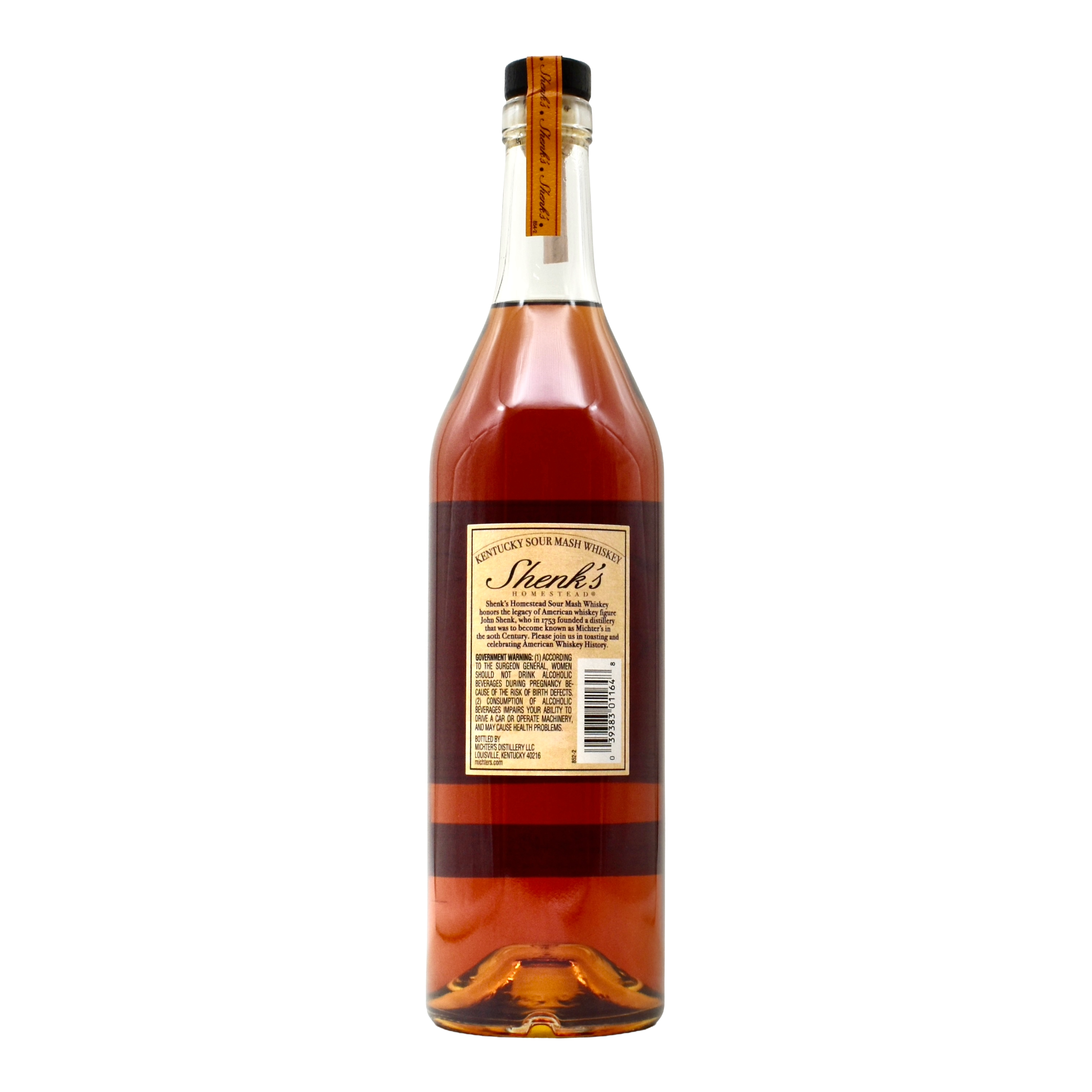 Shenk's Sour Mash Bourbon 750ml