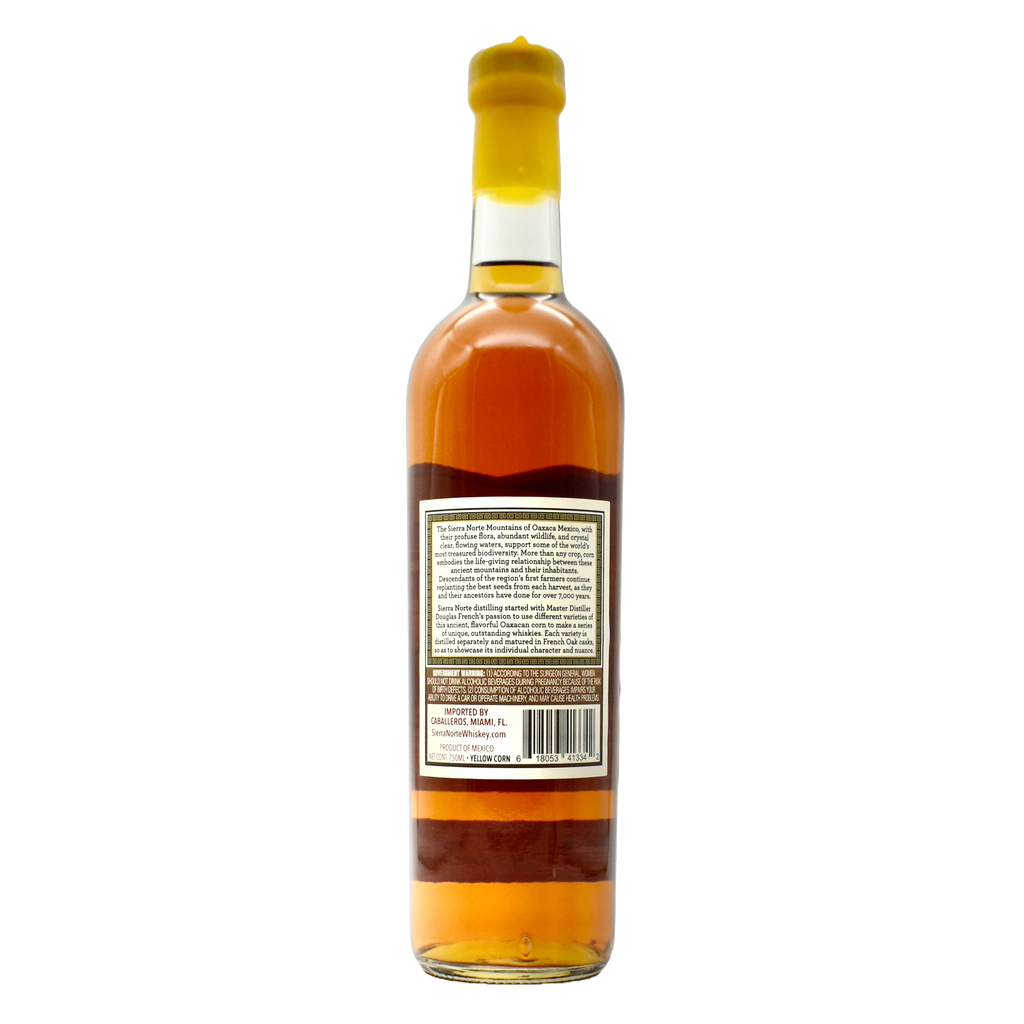 Sierra Norte Mexican Whiskey Yellow Corn 750ml