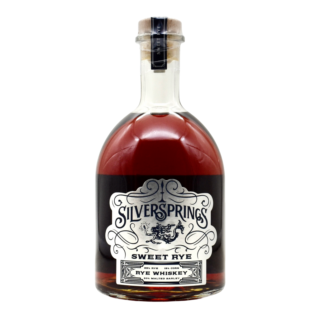 Silver Springs Cask Strength Single Barrel Sweet Rye Whiskey 750ml