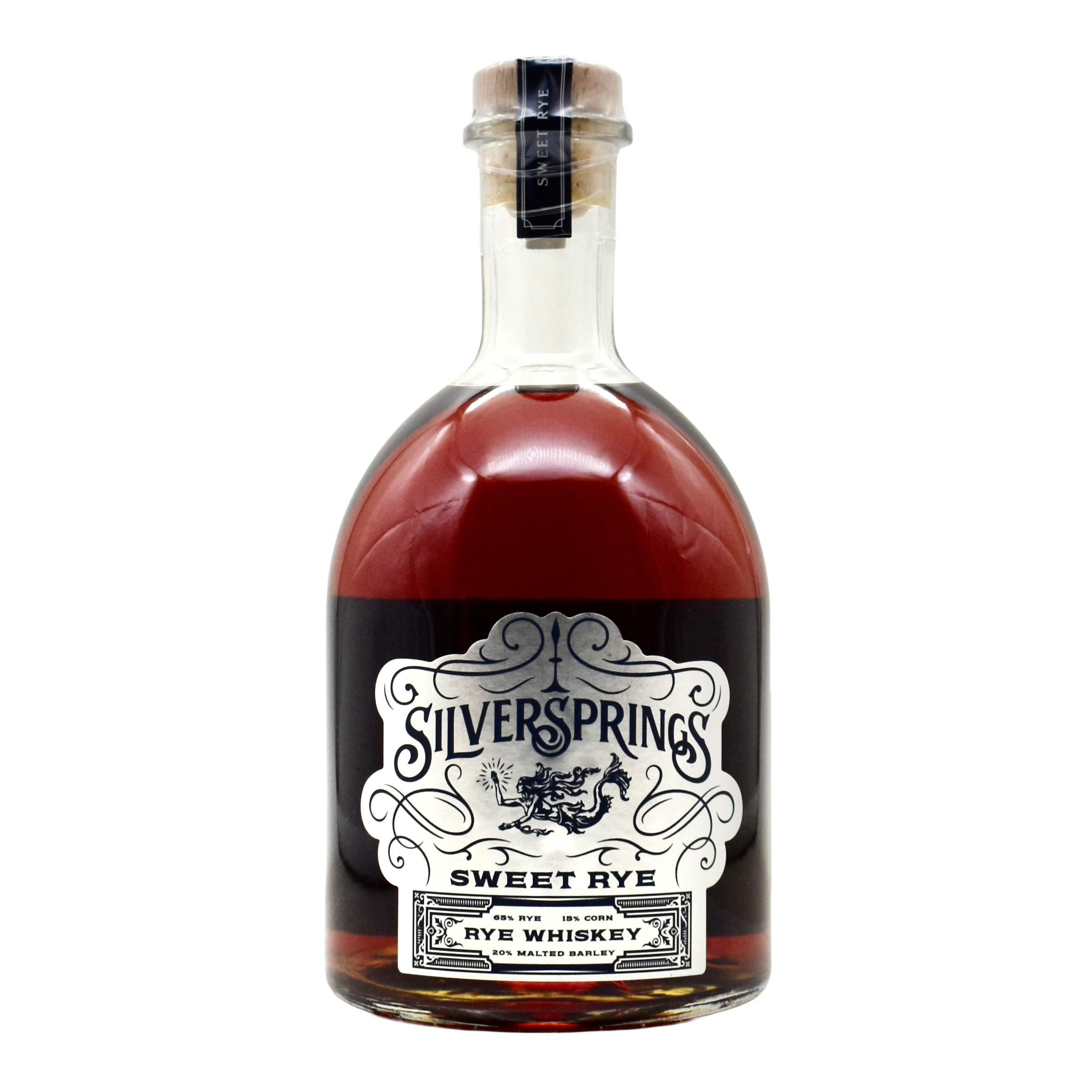 Silver Springs Cask Strength Single Barrel Sweet Rye Whiskey 750ml