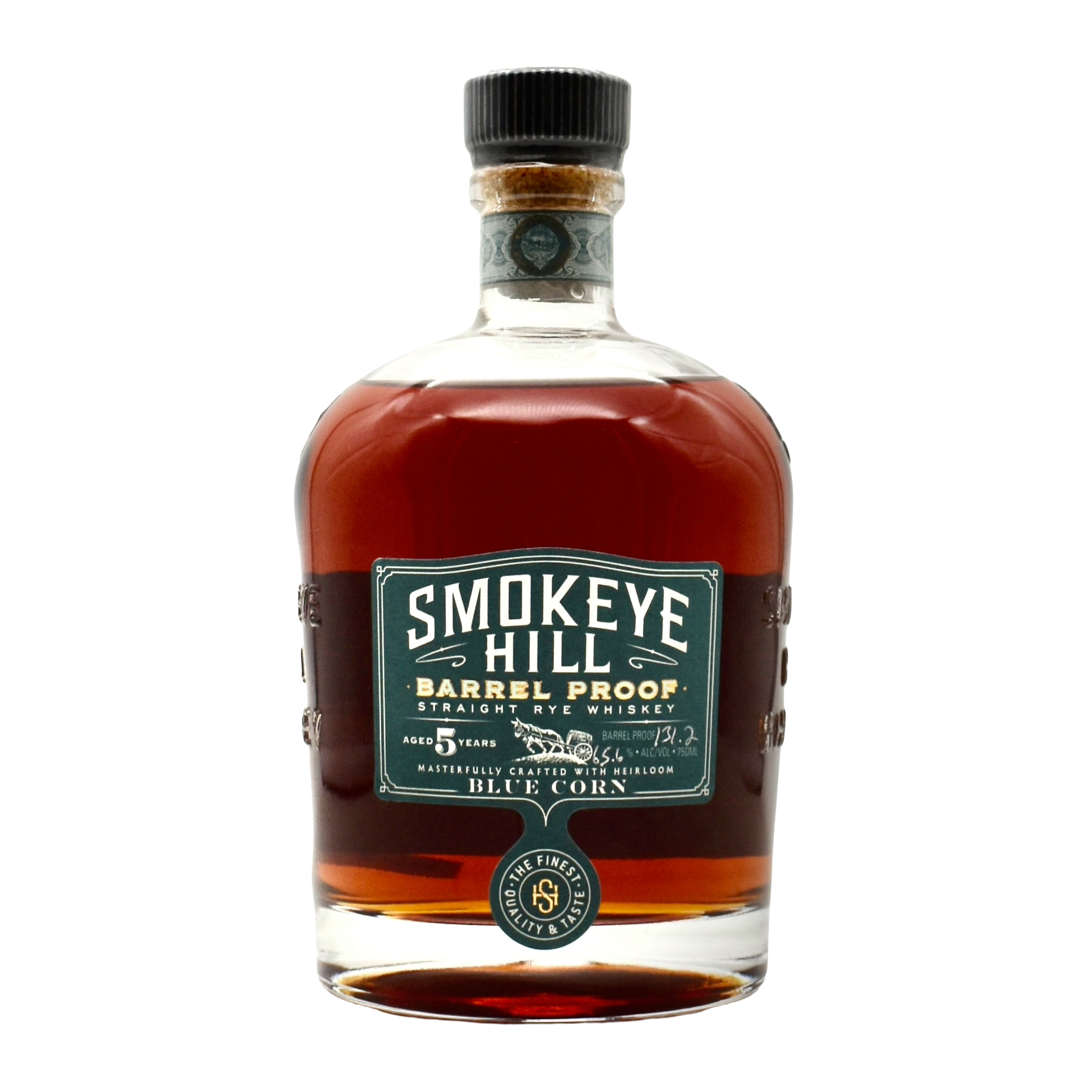 Smokeye Hill Rye Whiskey Barrel Proof 750ml