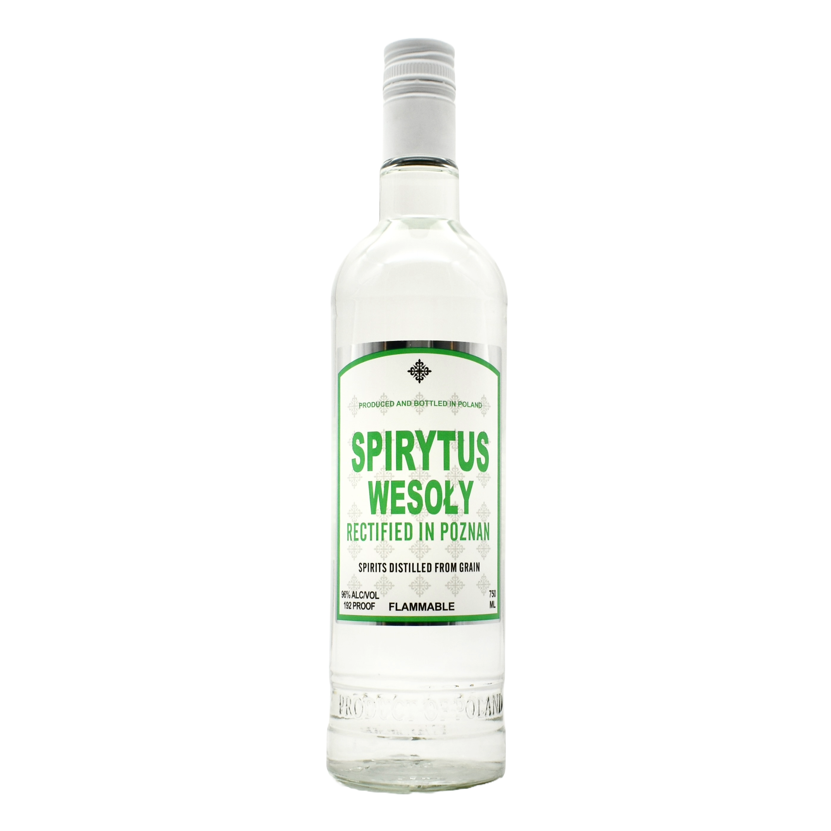 Spirytus Rektyfikowany Rectified Spirits 192pf 750ml