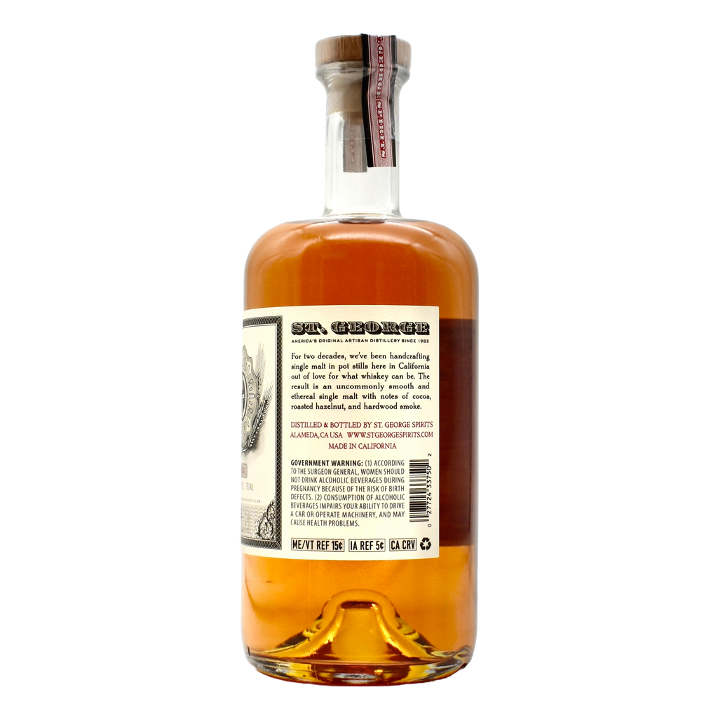St George Single Malt Whiskey 750ml