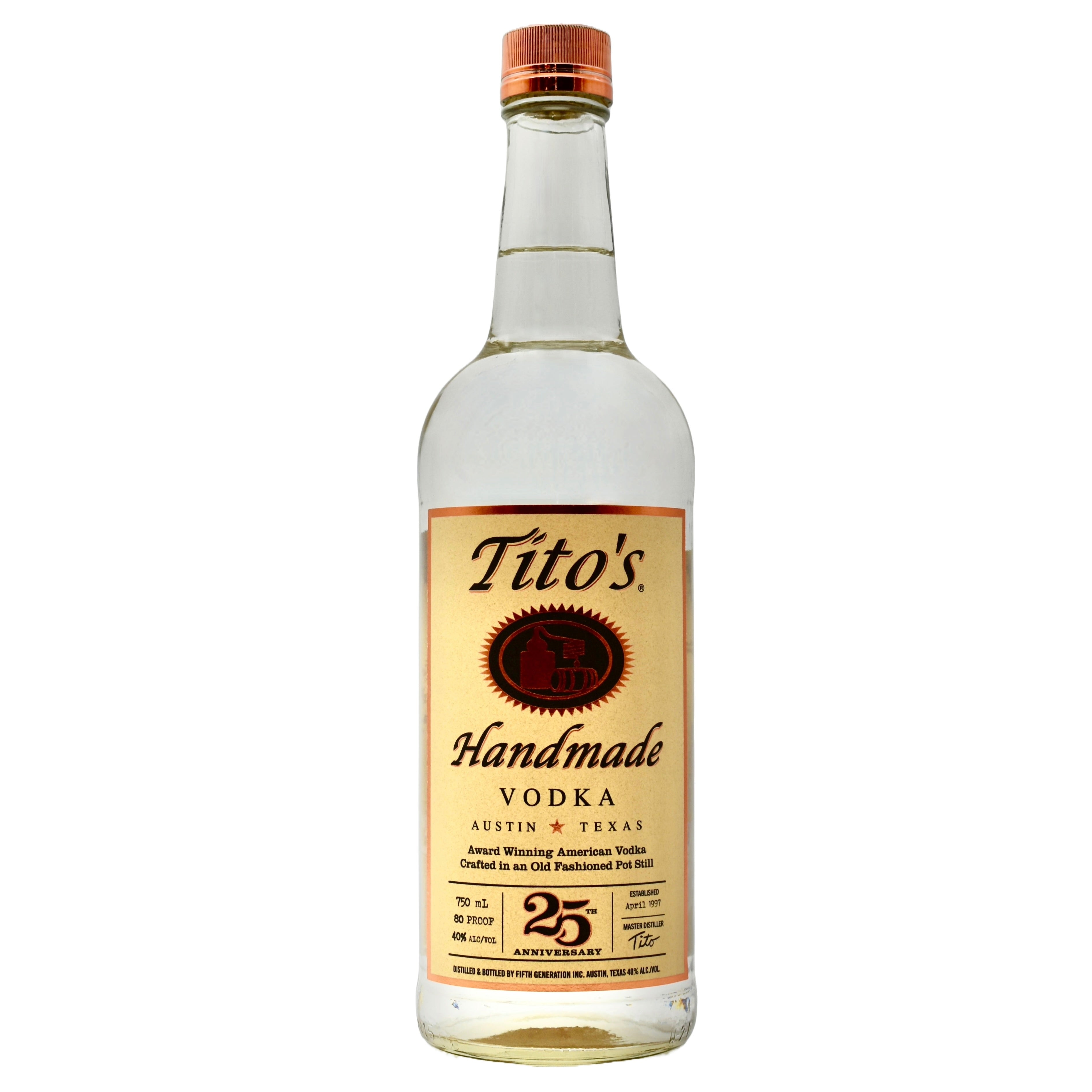 Tito's Handmade Vodka 750ml