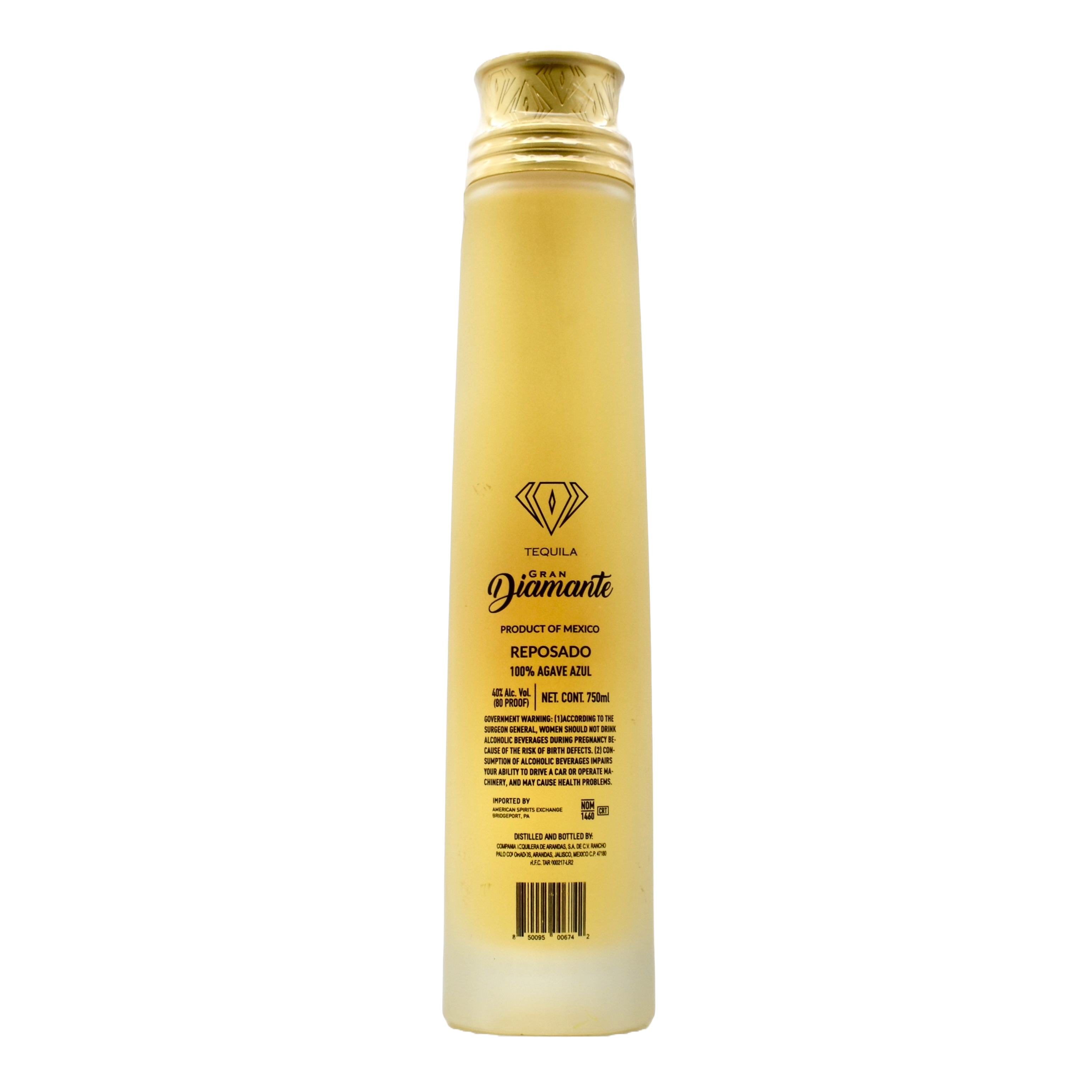 Tequila Gran Diamante Reposado Tequila 750ml
