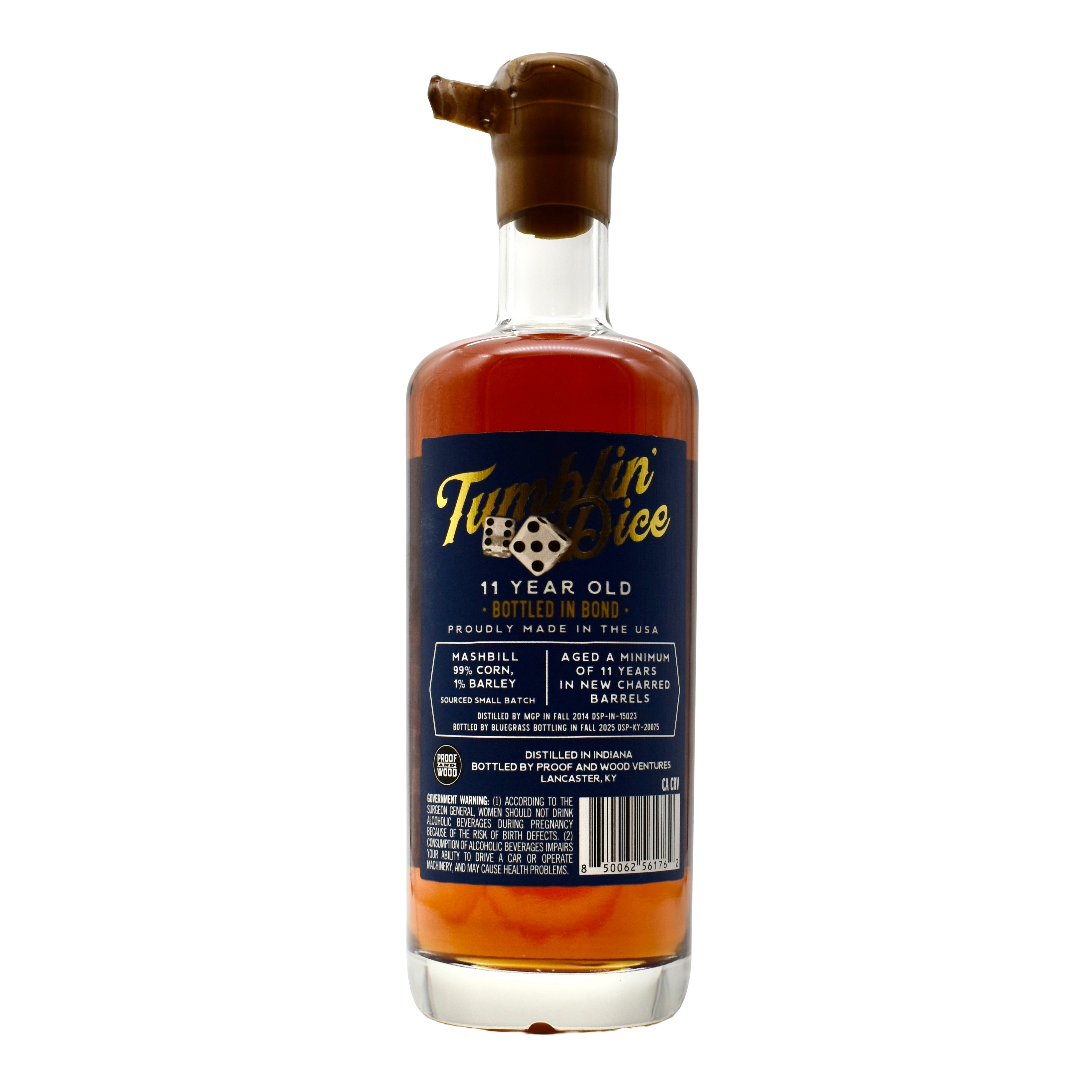 Tumblin Dice 11 Year Bottled In Bond 750ml