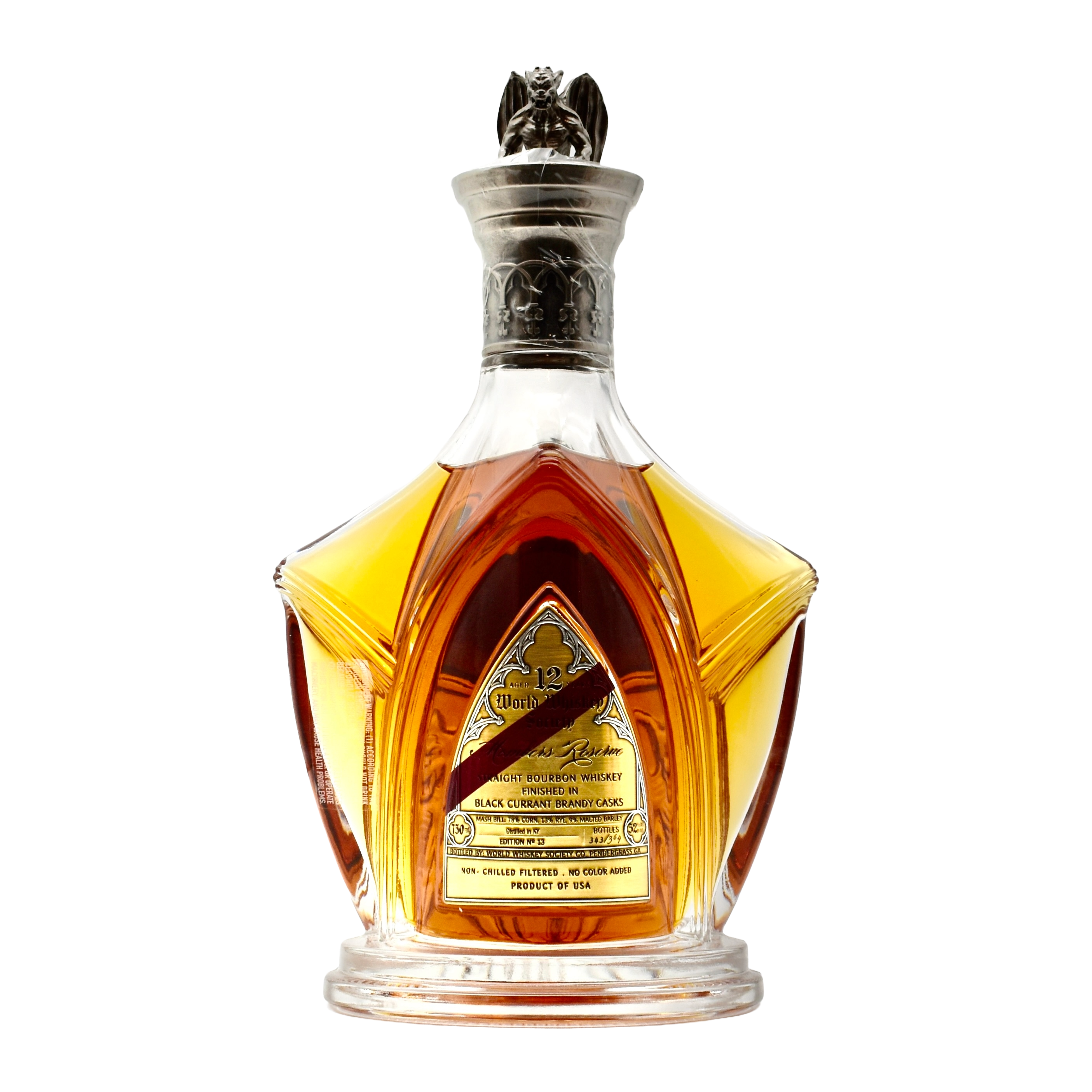 WWS 12 Year Old Members Reserve Bourbon Finished in Black Currant Brandy Casks 750ml