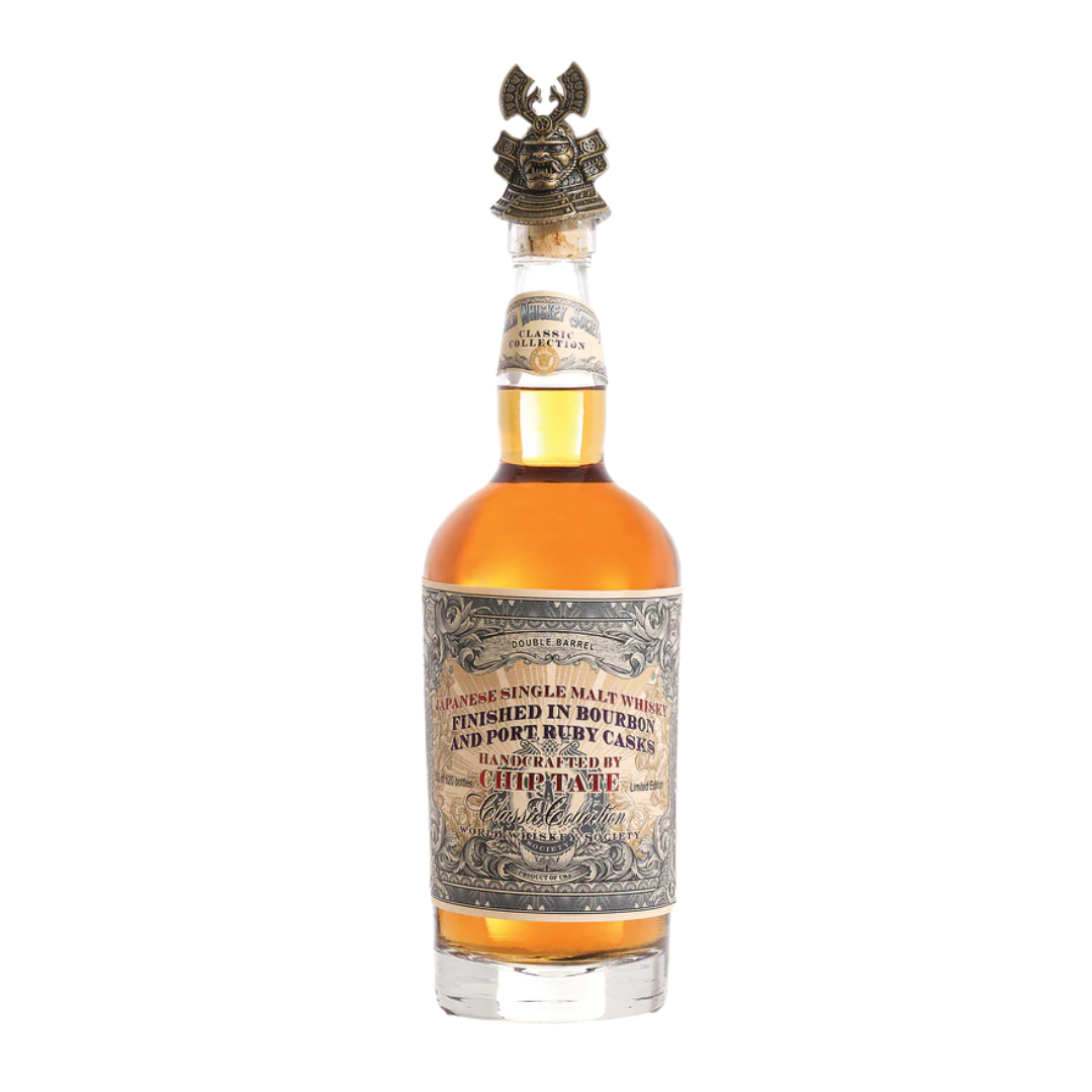 WWS Japanese Single Malt Finished in Bourbon and Port Ruby Cask by Chip Tate 750ml