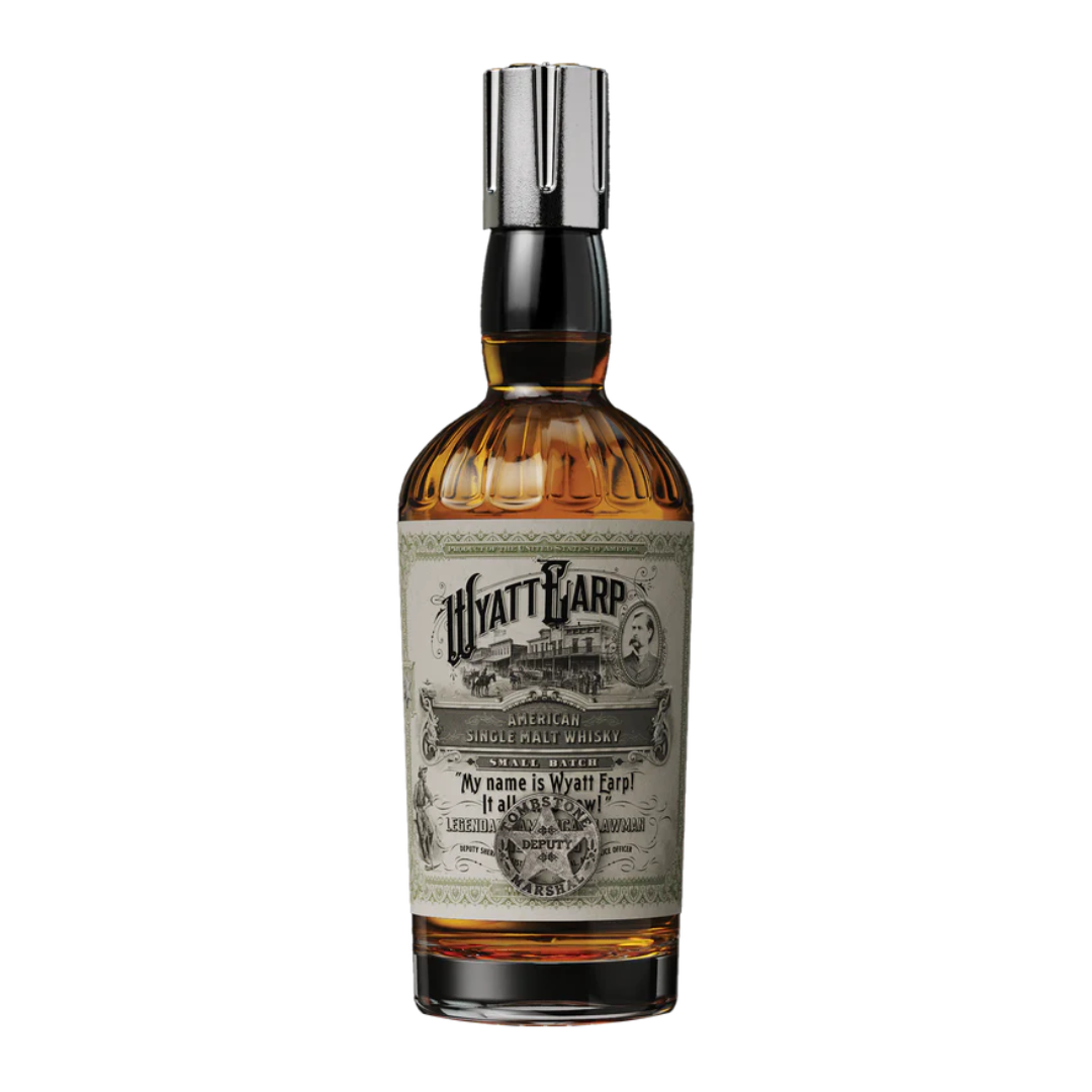 WWS Wyatt Earp Small Batch American Single Malt Whiskey 750ml