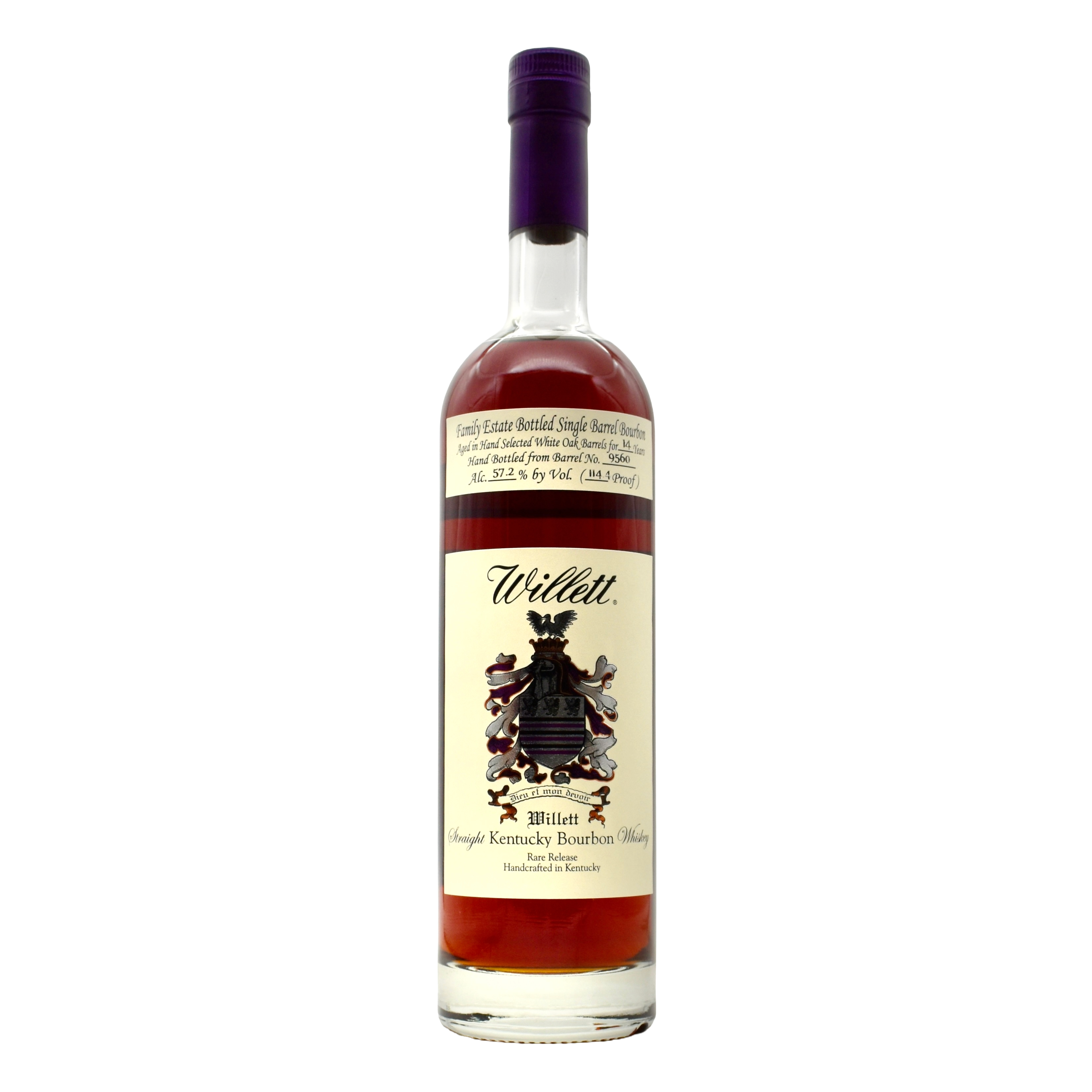 Willett Bourbon Single Barrel 14 Year 750ml (#9560)