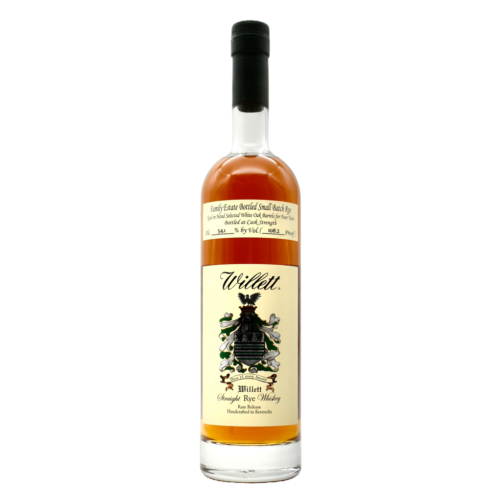 Willett Rye Whiskey 4 Year Cask Strength 750ml