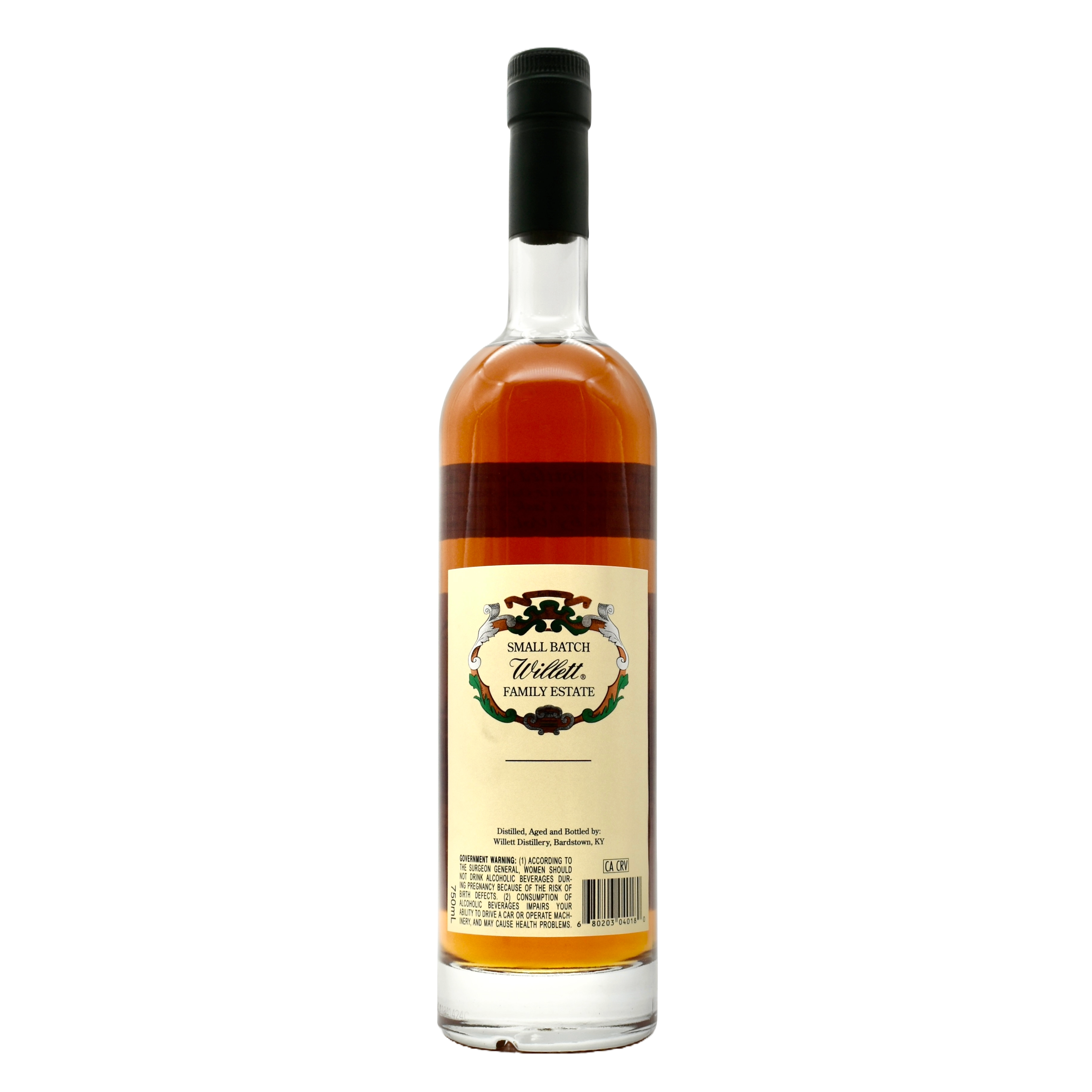 Willett Rye Whiskey 4 Year Cask Strength 750ml