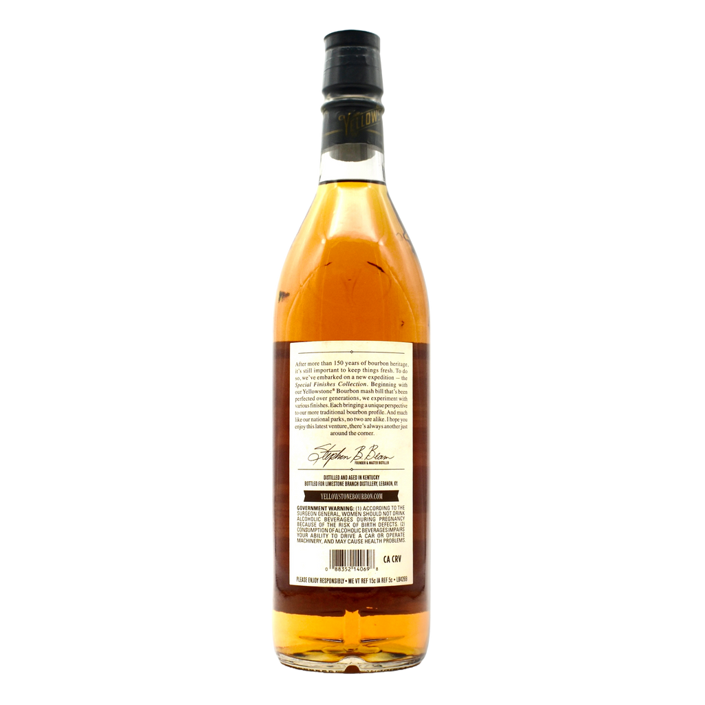 Yellowstone Bourbon Rum Cask Special Finish 750ml