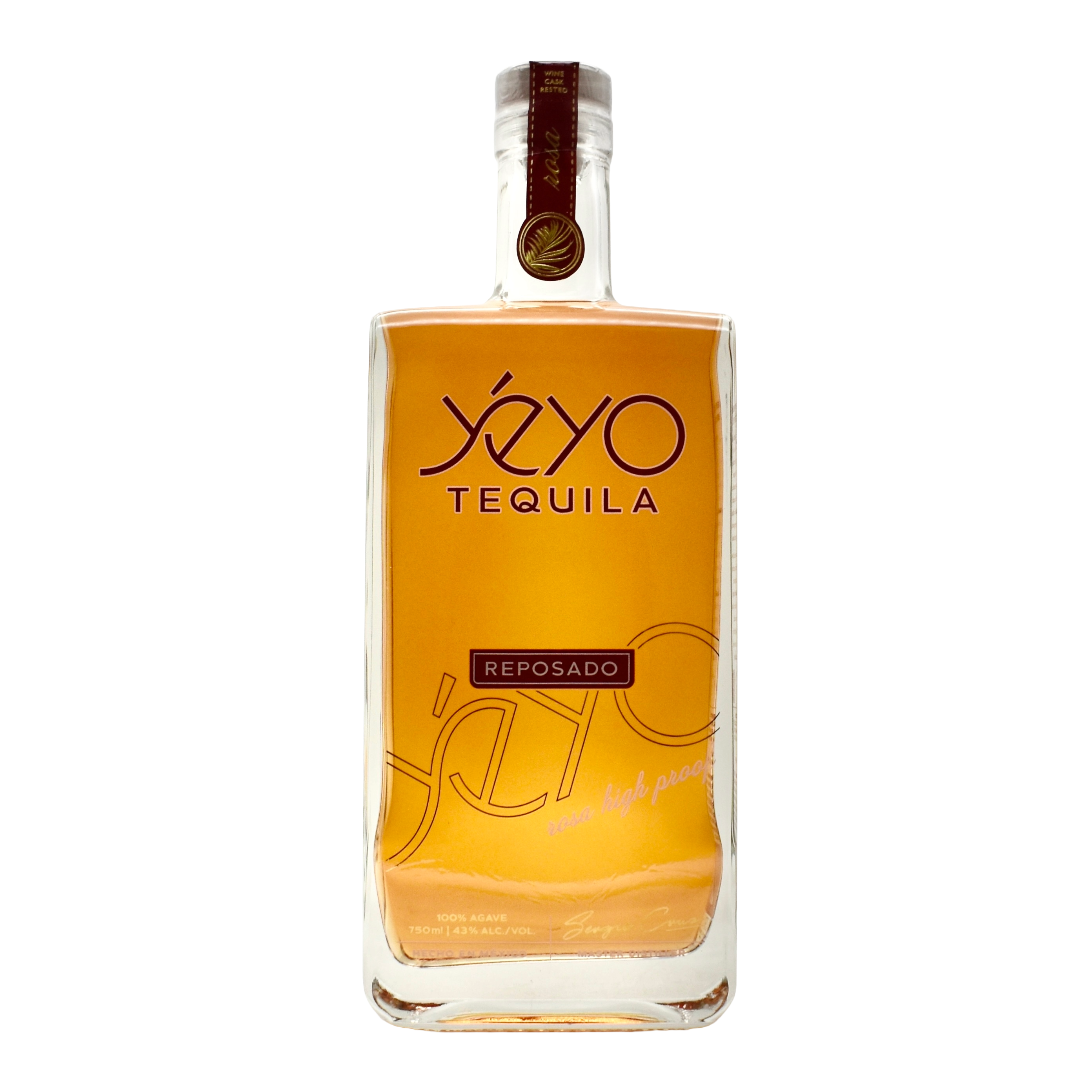 Yeyo Tequila Reposado Rosa 750ml