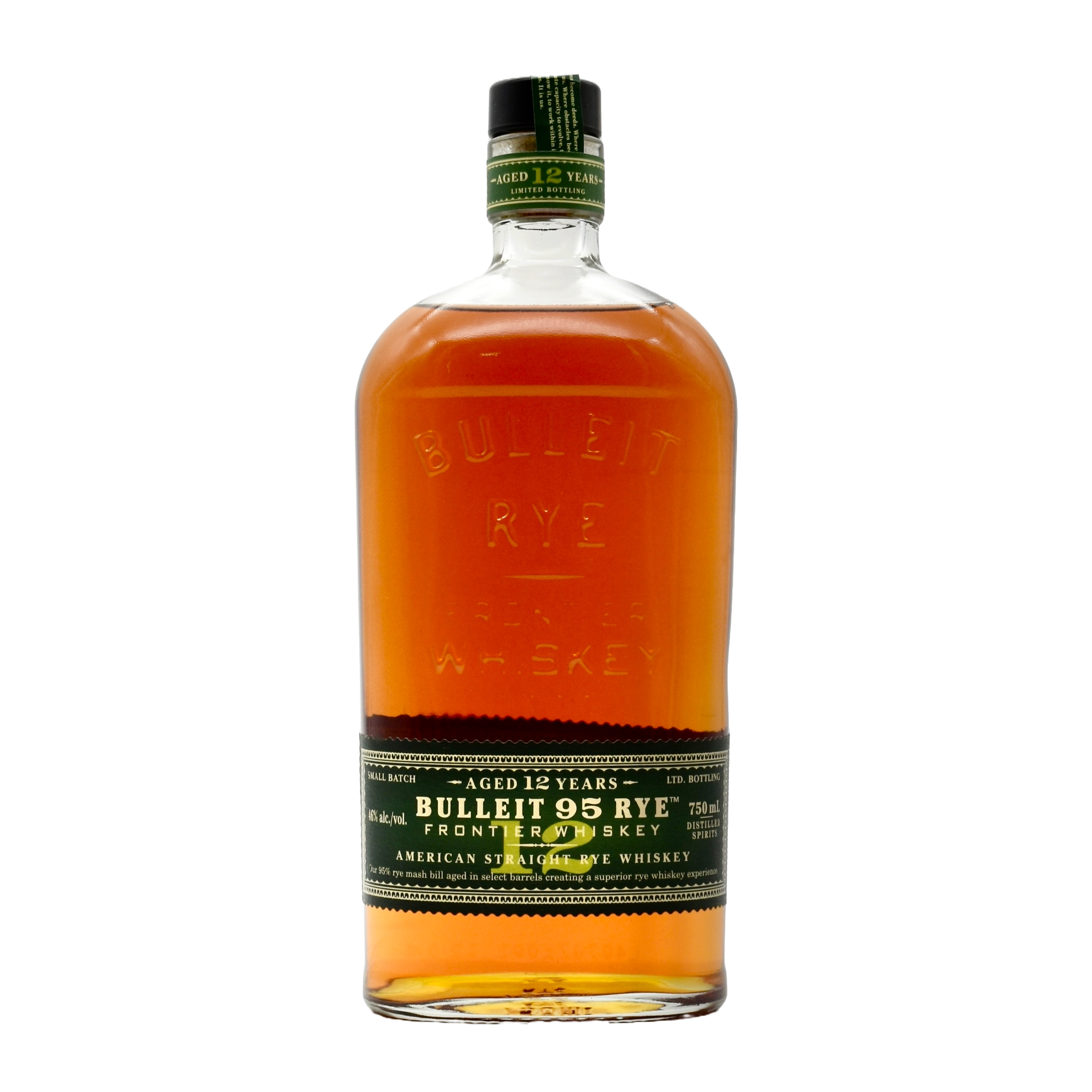Bulleit Rye Whiskey 12 Year 750ml