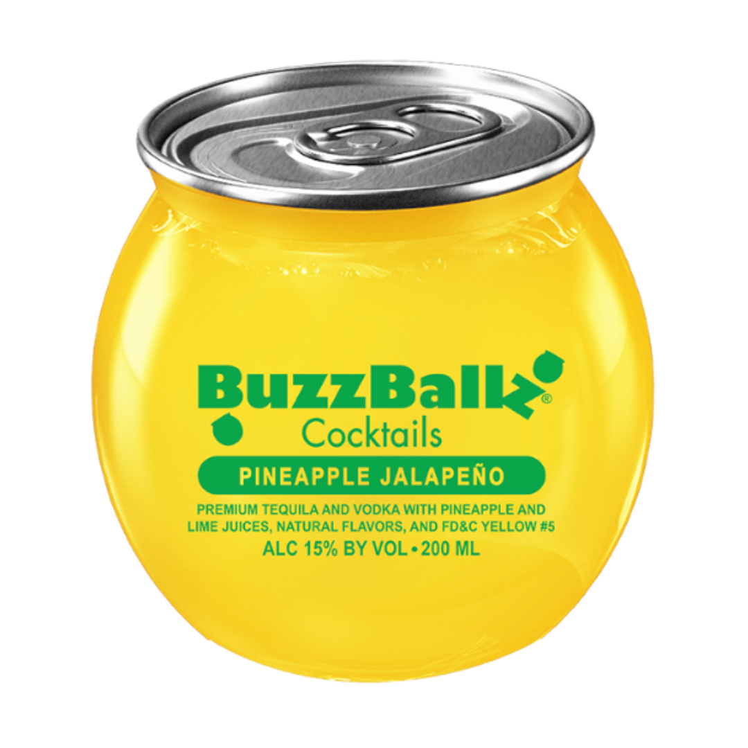 BuzzBallz Pineapple Jalapeño 200ml