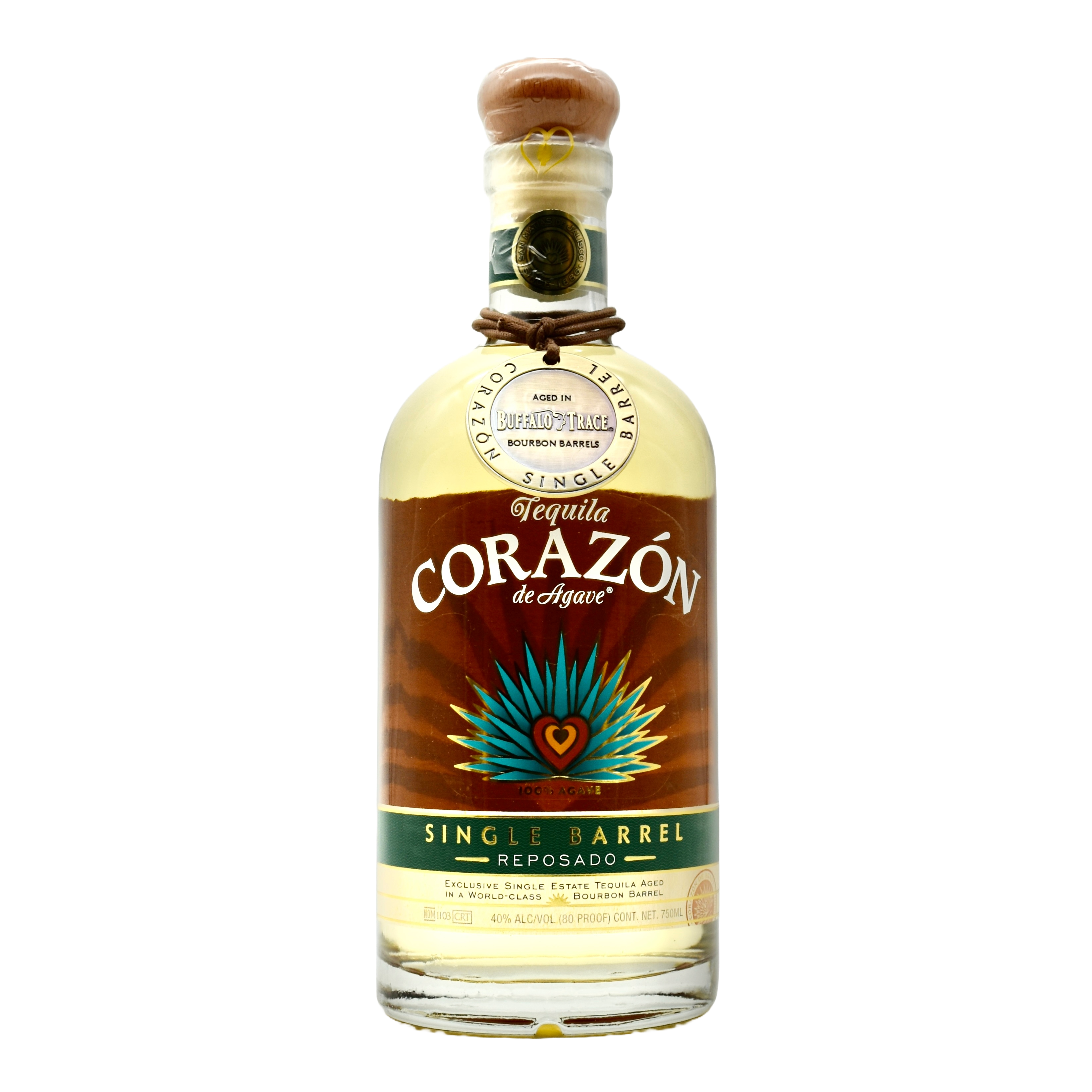 Corazon Tequila Single Barrel Reposado Buffalo Trace 750ml
