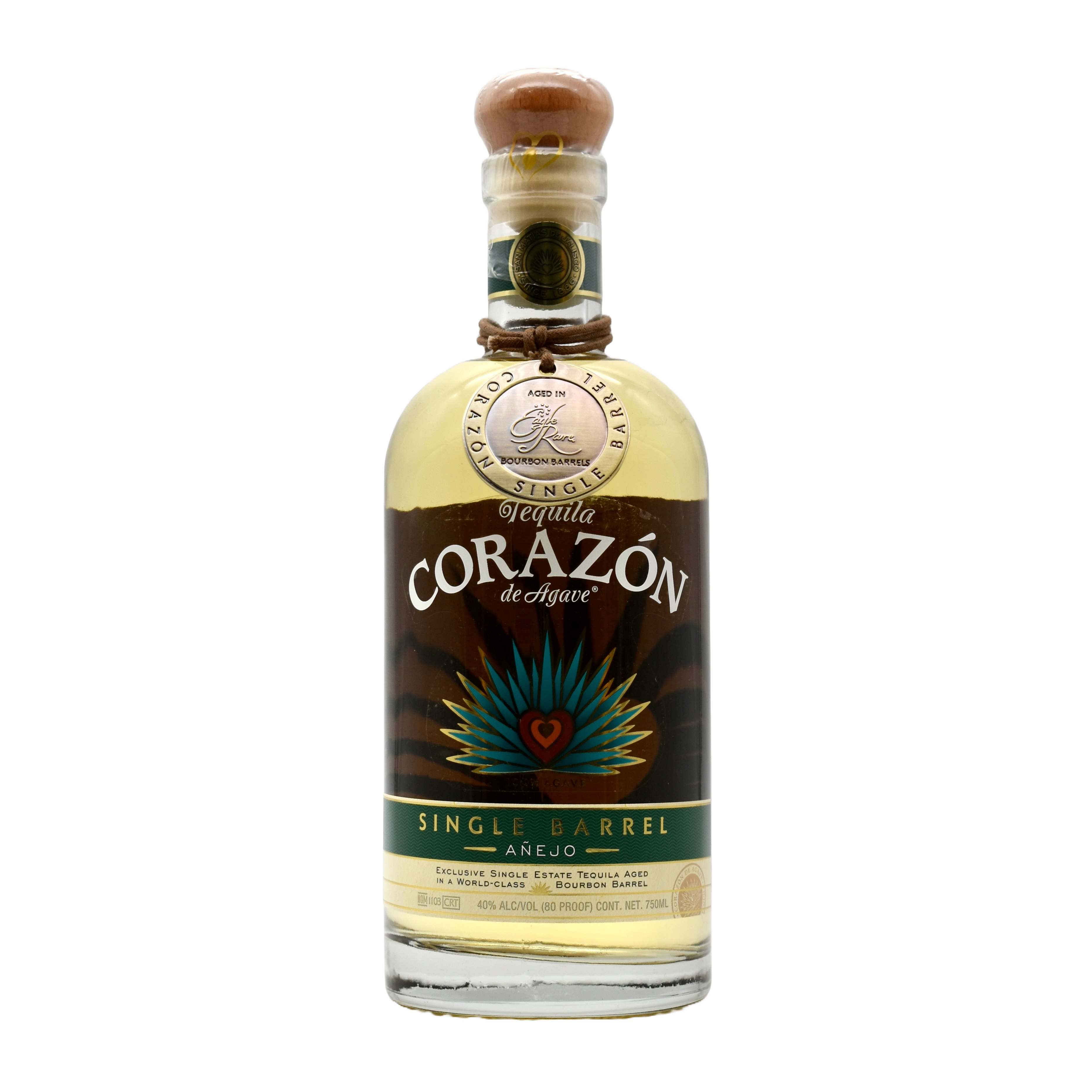 Corazon Tequila Single Barrel Anejo Eagle Rare 750ml
