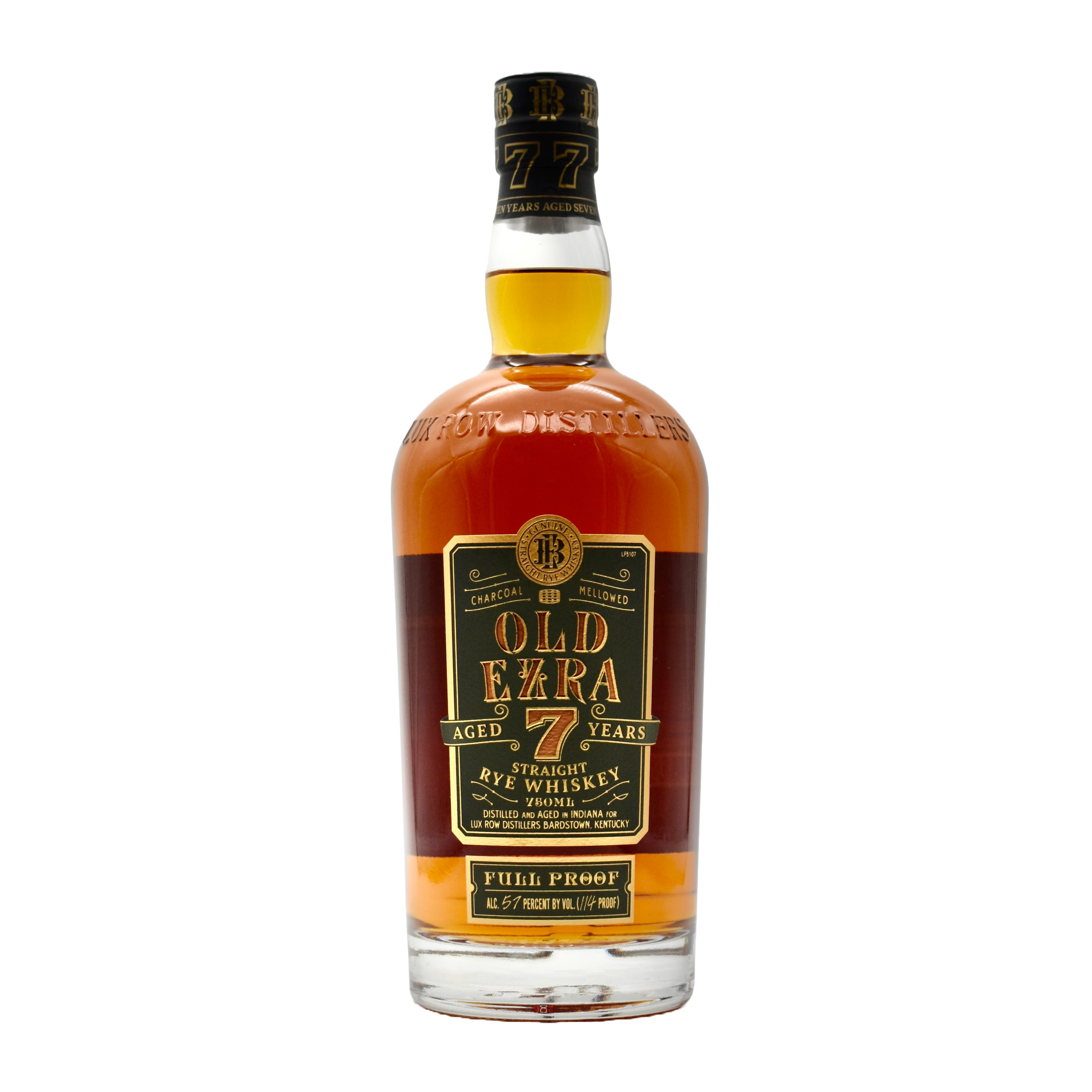 Old Ezra Brooks Full Proof 7 Year Rye Whiskey 750ml